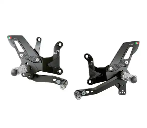 Pagamento Sicuro Kawasaki zx25 r n.d pedane regolabili con poggia piedi fissi - track use 2023 2024