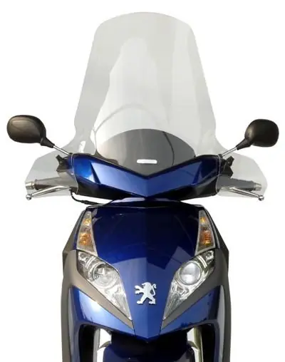 Cupolino parabrezza fabbri peugeot geopolis 125 fino 500 rs geostyle 2006 2013 top alto Consegna Rapida