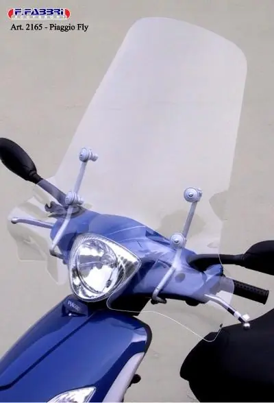 Cupolino parabrezza fabbri piaggio fly 50 100 125 150 2004 2013 top alto Direttamente Dal Produttore