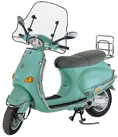 Reso Gratuito Cupolino parabrezza fabbri piaggio vespa et2 et4 50 125 liberty 50 125 1996 2005 tuv