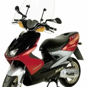 Reso Gratuito Cupolino parabrezza fabbri yamaha scooter nitro aerox 1997 2012 top alto