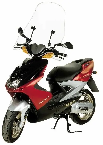 Reso Gratuito Cupolino parabrezza fabbri yamaha scooter nitro aerox 1997 2012 top alto
