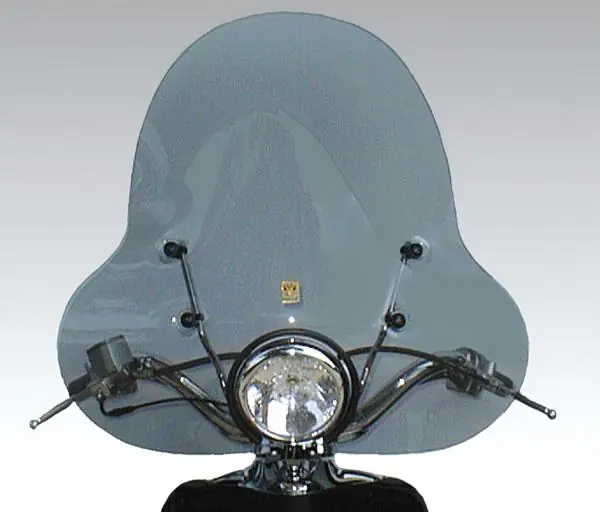Subito Disponibile Parabrezza isotta base per aprilia habana 50 custom 1999 - 2002