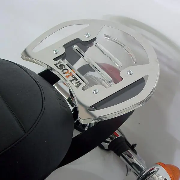 Triumph boneville n.d portapacchi invisibile in plexiglass 2008 2012 Novità