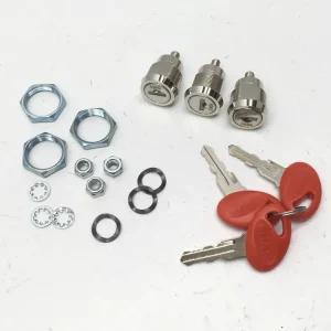 Kit di 3 serrature e chiavi bauletti valigie laterali sh36 e sh43 Ordina Subito