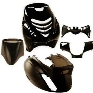 Kit carene carenature plastiche nero lucido piaggio zip 50 2t 4t 2000 - 2021 Sconto