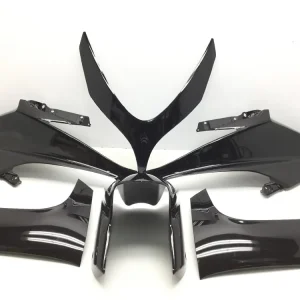 Yamaha t-max 500 kit carene 13 pezzi nero lucido 2008 2011 sj061/sj062 Nuovo Arrivo
