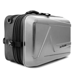 X-plor - borse semi-rigide per sella argento 25l - coppia Offerta Lampo