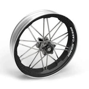 CERCHIO ANTERIORE TITANIO-CARBONIO R3.50X17 5 FORI JONICH DUCATI MONSTER 1100 EVO- Reso Gratuito