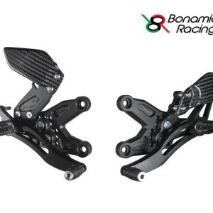 PEDANE ARRETRATE BONAMICI RACING REGOLABILI BMW S 1000 RR 2008-2014- Spedizione Espresso