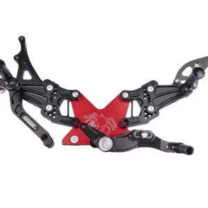 PEDANE ARRETRATE CAMBIO NORMALE / ROVESCIATO SPIDER HONDA CBR 600 RR 2007-2023- Esclusivo