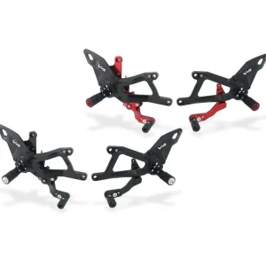 Spedizione Espresso PEDANE REGOLABILI CNC RACING DUCATI PANIGALE V4 / S 2025-