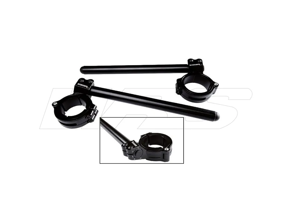 COPPIA SEMIMANUBRI REGOLABILI ACCOSSATO CON GUSCIO 6-10 GRADI HONDA CBR RR 600 2005-2006- Ultima Occasione