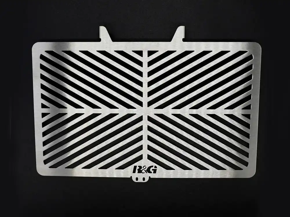 Reso Gratuito GRIGLIA PROTEZIONE RADIATORE ACCIAIO INOX R&G HONDA INTEGRA 700 2012-2013-