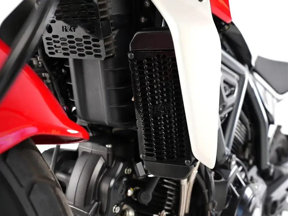 GRIGLIA PROTEZIONE RADIATORE OLIO PRO R&G DUCATI MONSTER 797 2017-2018- Spedizione Gratuita