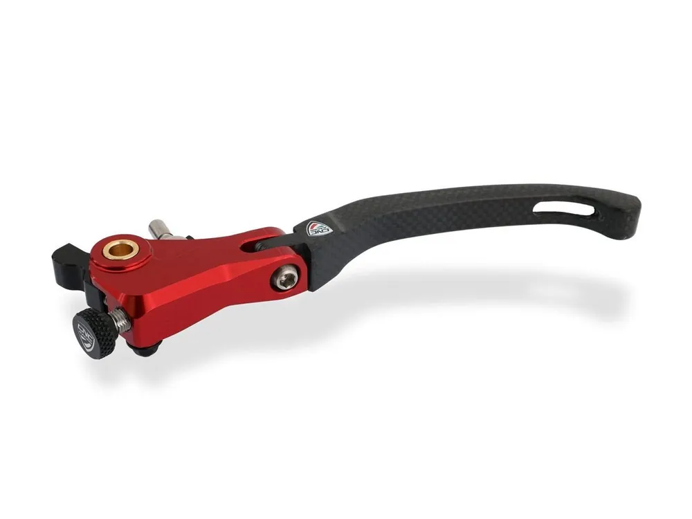 LEVA FRIZIONE PIEGHEVOLE RED RACE CARBON CNC RACING DUCATI PANIGALE V2 2020-2022- Esclusivo