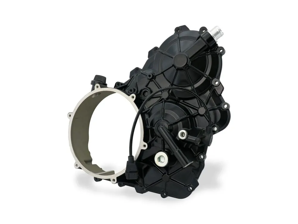 Compra Oggi Stesso KIT TRASFORMAZIONE COPERCHIO FRIZIONE NERO CNC RACING DUCATI STREETFIGHTER V4 / S 2020-2022-