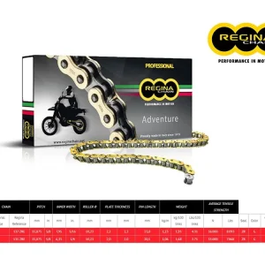 CATENA REGINA 135ZRE PASSO 520 SUZUKI VALENTI SM-X 450- Promozione Esclusiva
