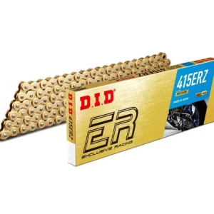 Ultime Pezzi CATENA APERTA CLIP CHIUSURA DID PASSO 415 MODELLO ERZ GP RACING 130 MAGLIE-