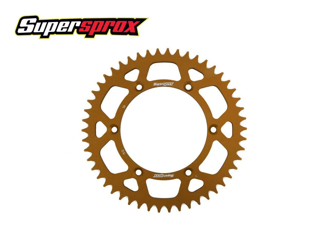 CORONA PASSO 520 ALLUMINIO 53 SUPERSPROX BRONZO HONDA CR 125 125 2004-2004- Quantità Limitata