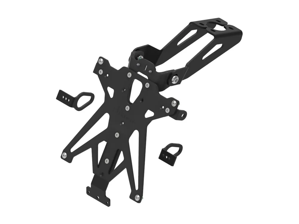 Esclusivo PORTATARGA REGOLABILE ITA/DE/SLO LIGHTECH YAMAHA R6 2006-2016-