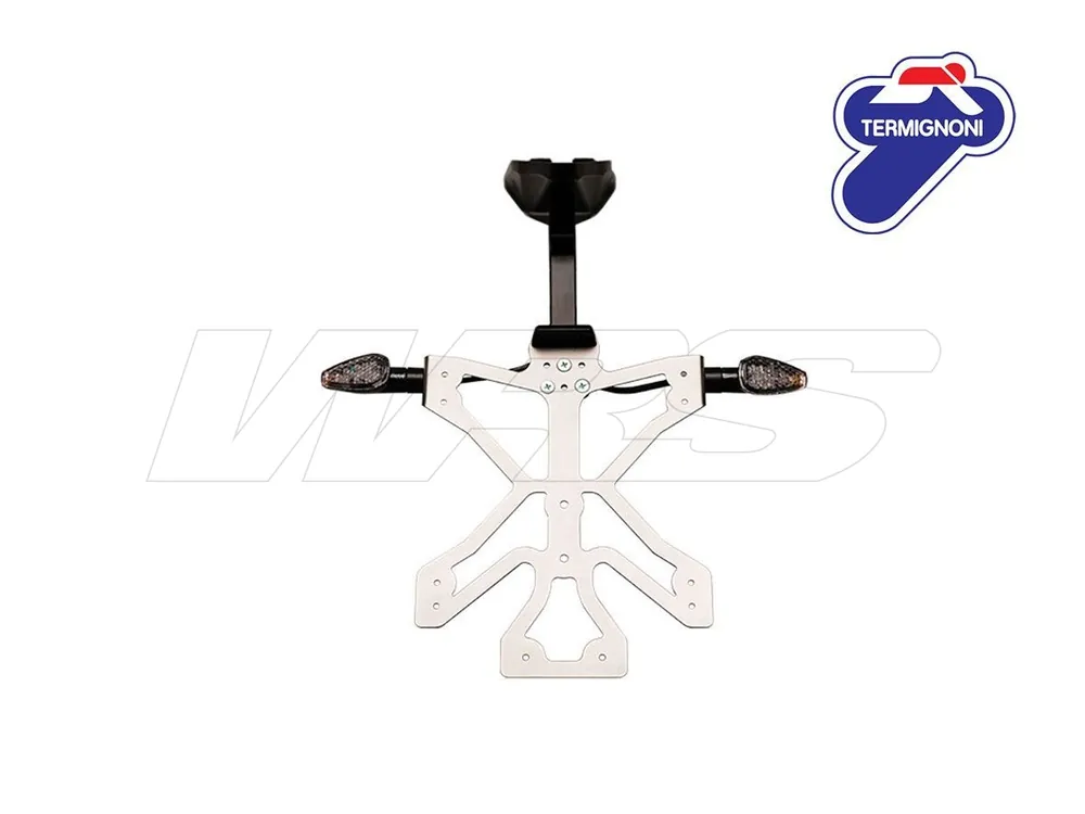 PORTATARGA TERMIGNONI PER SCARICO FORCE DUCATI PANIGALE 1199 / 1299 2012-2022- Ordina Subito