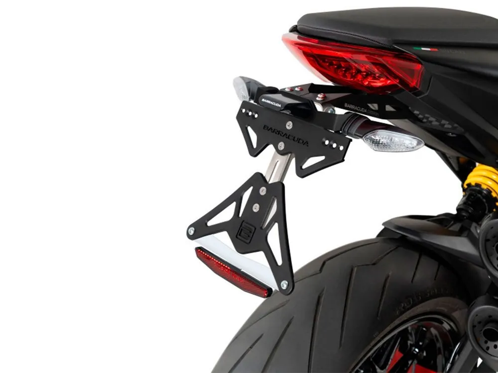 PORTATARGA PER FRECCE ORIGINALI BARRACUDA DUCATI MONSTER 937 2021-2024- Spedizione Espresso