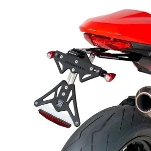 PORTATARGA RECLINABILE BARRACUDA DUCATI MONSTER 821 2018-2020- Saldi