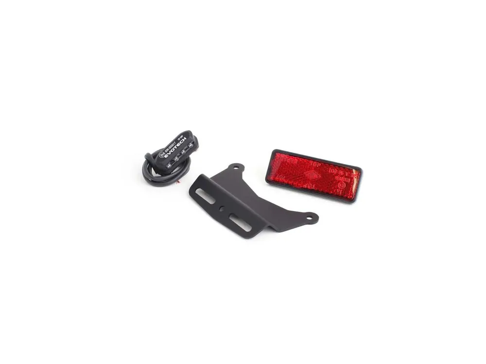 Prezzo Ridotto KIT LUCE TARGA + SUPPORTO + CATADIOTTRO EVOTECH KAWASAKI KLV-