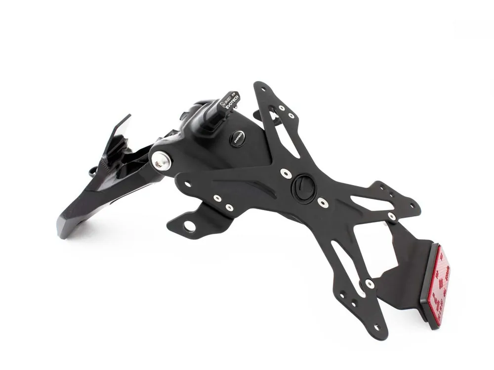 Economico PORTATARGA ALLUMINIO REGOLABILE EVOTECH DUCATI PANIGALE V4 R 1000 2019-2019-