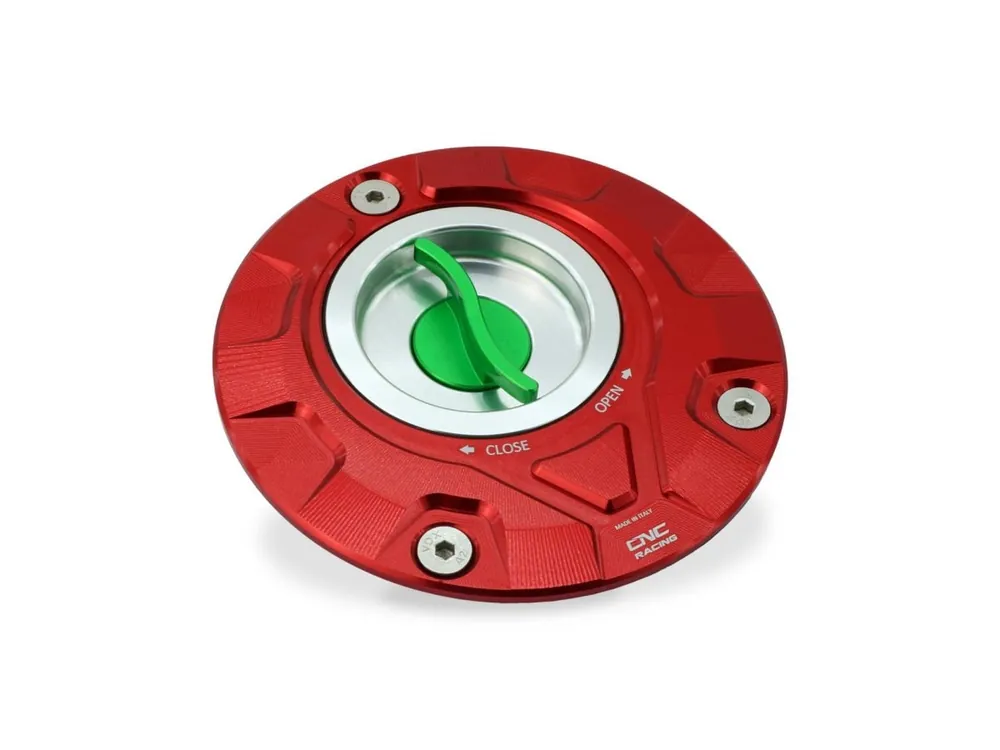 Promozione TAPPO SERBATOIO CARBURANTE LIVREA TRICOLORE CNC RACING DUCATI MONSTER 800 2003-2005-