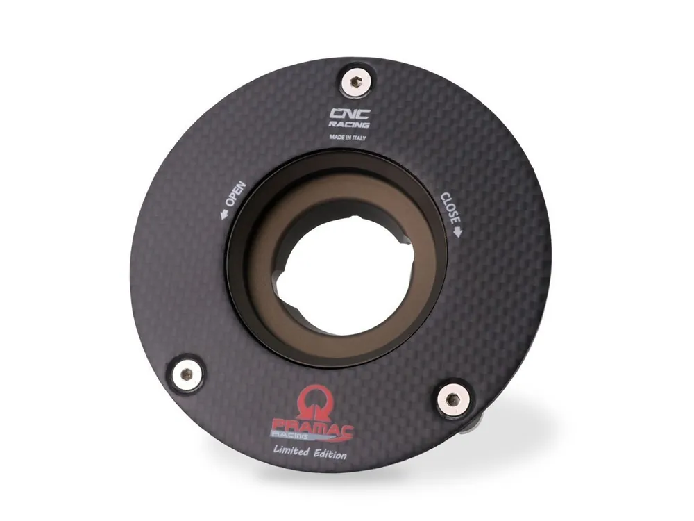 TAPPO SERBATOIO CARBURANTE FLANGIA CARBON CNC MV AGUSTA F4 RC 2015-2019- Nuovo Arrivo
