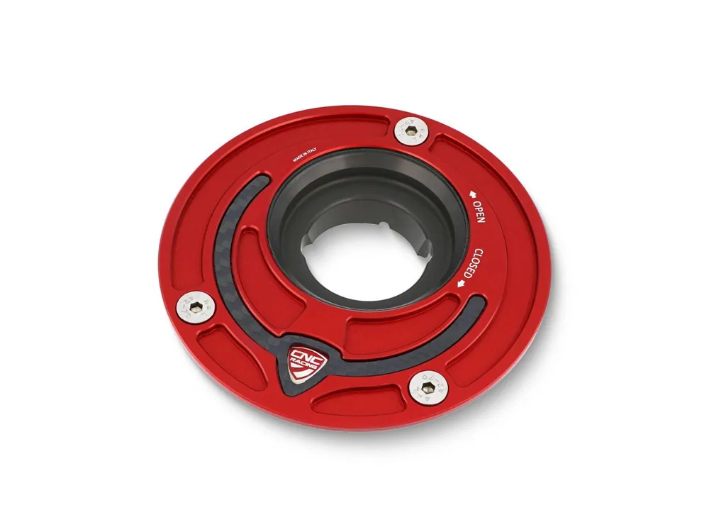 TAPPO CARBURANTE FLANGIA CARBON CNC RACING MV AGUSTA BRUTALE 989R 2005-08- Più Venduto