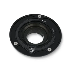 TAPPO CARBURANTE FLANGIA CARBON CNC RACING APRILIA RSV4 RACING FACTORY 2015-18- Occasione Imperdibile