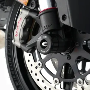 Popolare COPPIA PROTEZIONI PERNO FORCELLA ANTERIORE R&G KTM 1390 SUPER DUKE R / EVO 2024-