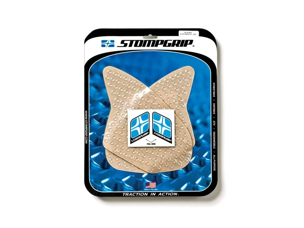Professionale KIT ADESIVI SERBATOIO STOMPGRIP VOLCANO KAWASAKI NINJA ZX-6R 636 2005-06-