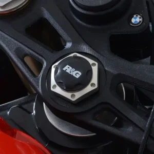 Spedizione Gratuita TAPPO STERZO SUPERIORE NERO R&G BMW M 1000 RR 2021-2022-