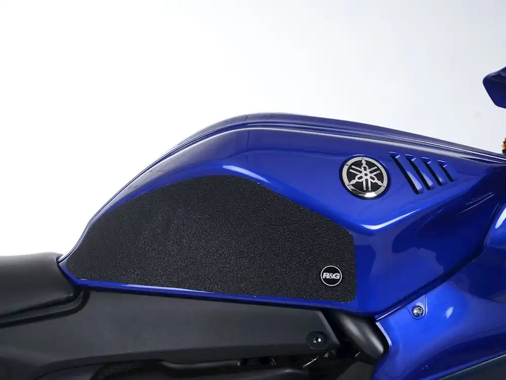 KIT 2PZ ADESIVI SERBATOIO ANTISCIVOLO R&G YAMAHA YZF R7 2021-2022- Più Venduto