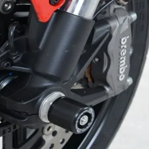 Promozione COPPIA PROTEZIONI FORCELLA VERSIONE PICCOLA NERO R&G DUCATI DESERTX 2022-2025-