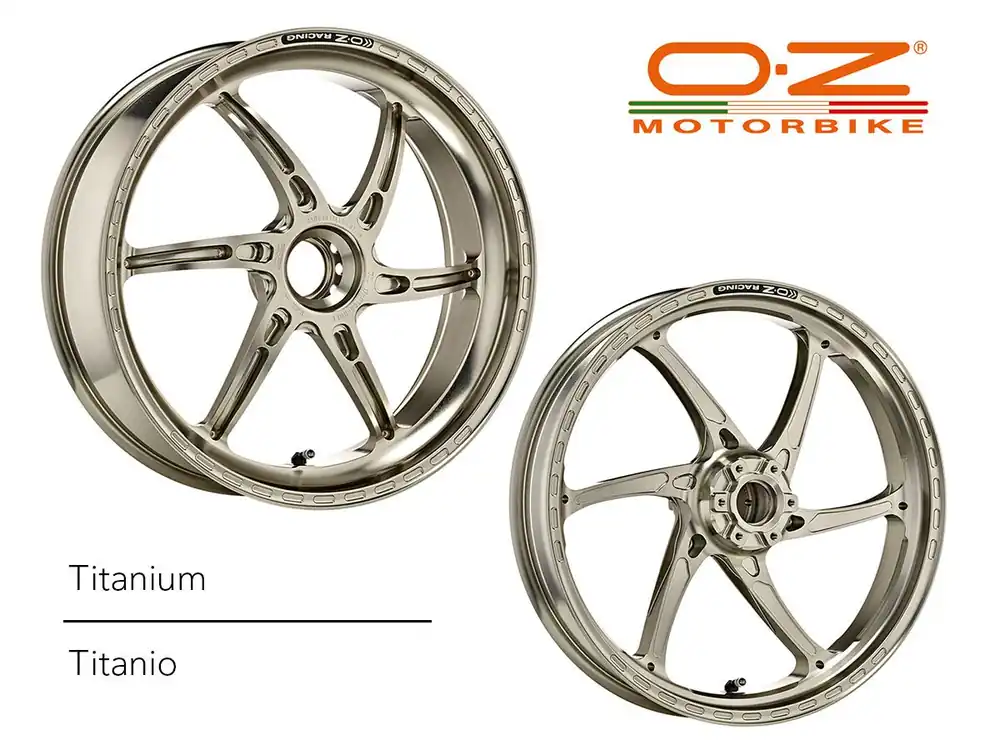 COPPIA CERCHI ALLUMINIO GASS RS-A OZ RACING MONOBRACCIO DUCATI MULTISTRADA 1200 S 2010-2017- Spedizione Gratuita