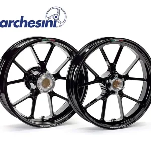 COPPIA CERCHI ALLUMINIO MARCHESINI M10RS KOMPE APRILIA DORSODURO SMV 1200 (NO ABS) 2007-2011- Direttamente Dal Produttore