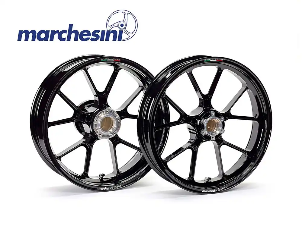 COPPIA CERCHI MAGNESIO MARCHESINI M10RS CORSE DUCATI PANIGALE 959 DOPO 2013- Prezzo Conveniente