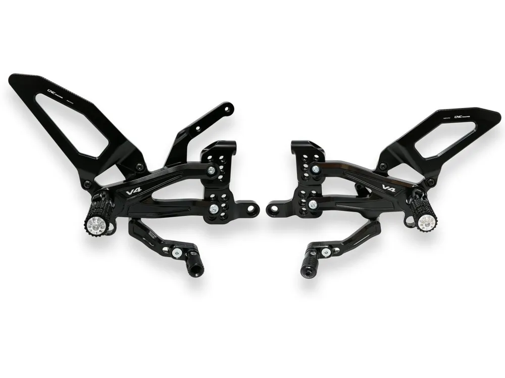 Compra Online PEDANE REGOLABILI CNC RACING DUCATI PANIGALE V4 / S / R 2018-2024-