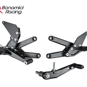 Prezzo Basso PEDANE ARRETRATE BONAMICI REGOLABILI QUICKSHIFTER TRIUMPH DAYTONA 675 2013-2017-