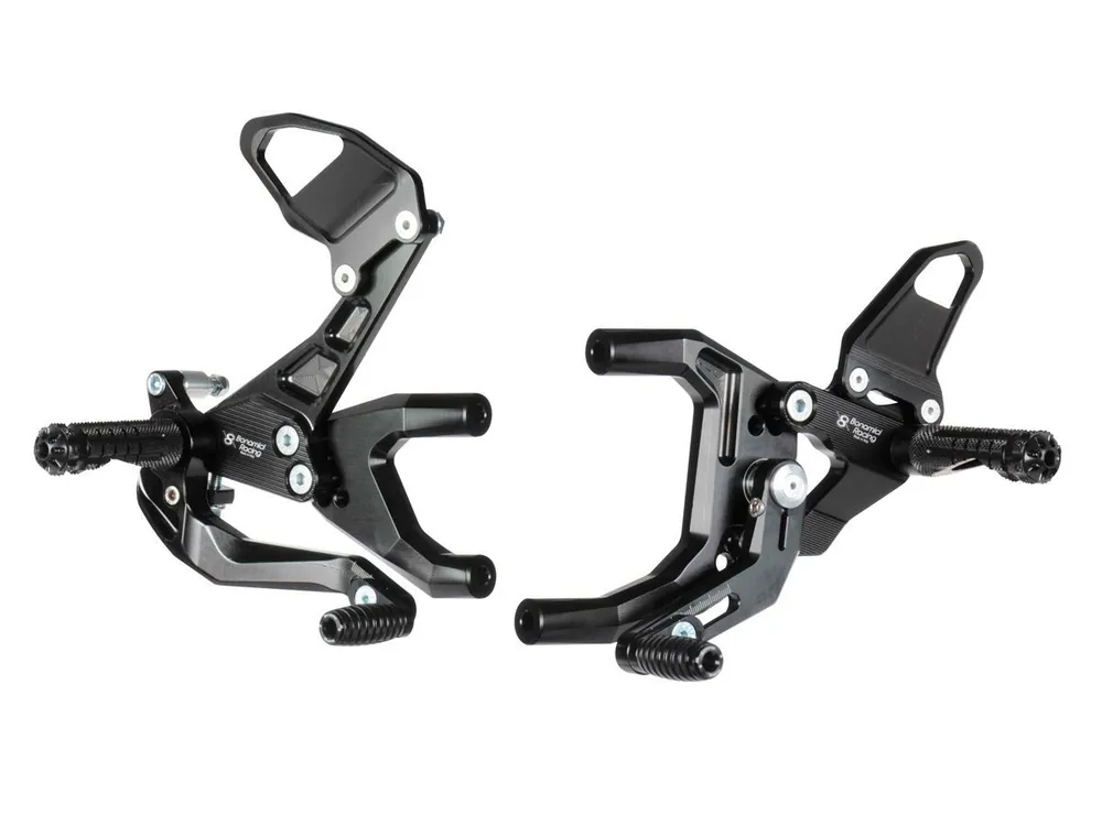 PEDANE ARRETRATE BONAMICI RACING DUCATI PANIGALE 1199 / 1299- Offerta Lampo