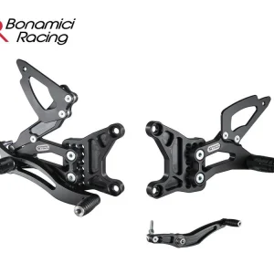 PEDANE ARRETRATE BONAMICI RACING REGOLABILI YAMAHA YZF R6 2006-2016- Must-Have