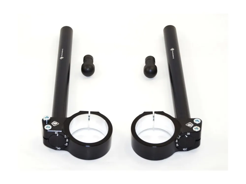SEMIMANUBRI REGOLABILI 50MM RIALZO 0MM DBK DUCATI GT1000 / SPORT 1000S-BIPOSTO- Nuova Collezione