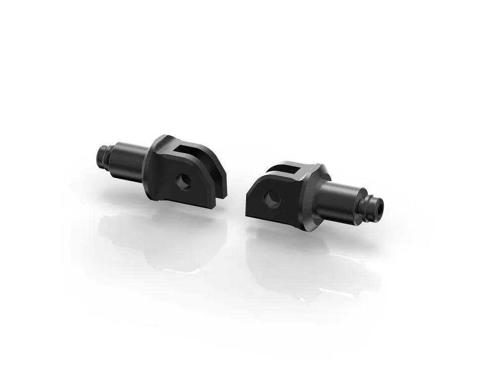 COPPIA KIT MONTAGGIO PEDIVELLE PILOTA RIZOMA TRIUMPH STREET TRIPLE R ABS 2013-17- Ultimissimo Modello