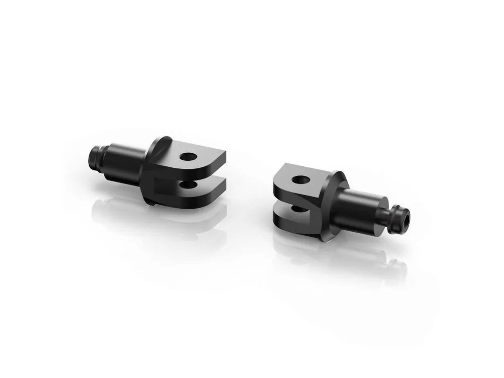 Ultime Pezzi COPPIA KIT MONTAGGIO PEDIVELLE PILOTA RIZOMA YAMAHA YZF R6 2017-2022-