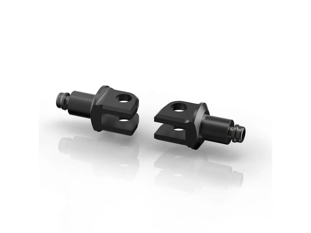 COPPIA KIT MONTAGGIO PEDIVELLE PILOTA RIZOMA KAWASAKI Z 650 2020- Ultime Pezzi